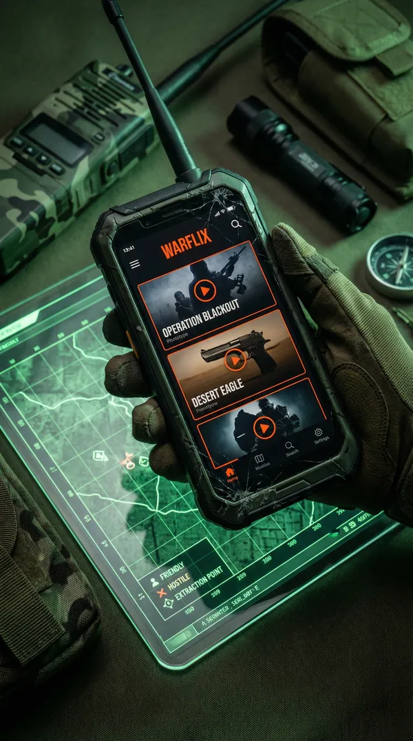 四虎tv APP下载 军用三防手机展示